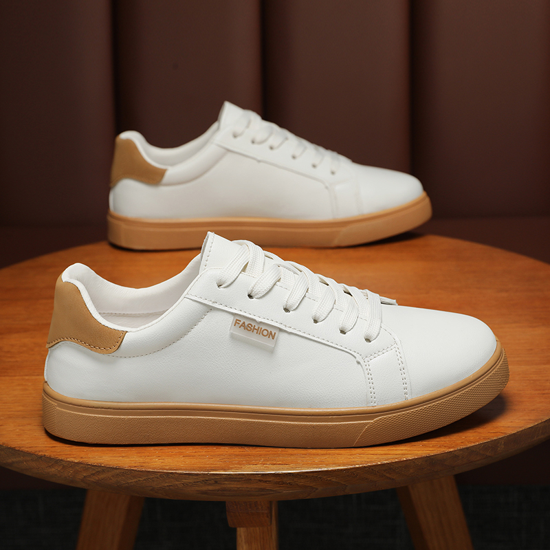 男鞋2025冬季新款低帮休闲防滑板鞋男士韩版百搭潮鞋小白运动鞋子