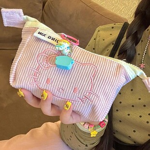 化妆收纳包旅行便携式化妆刷子可爱轻便女2024新款高端