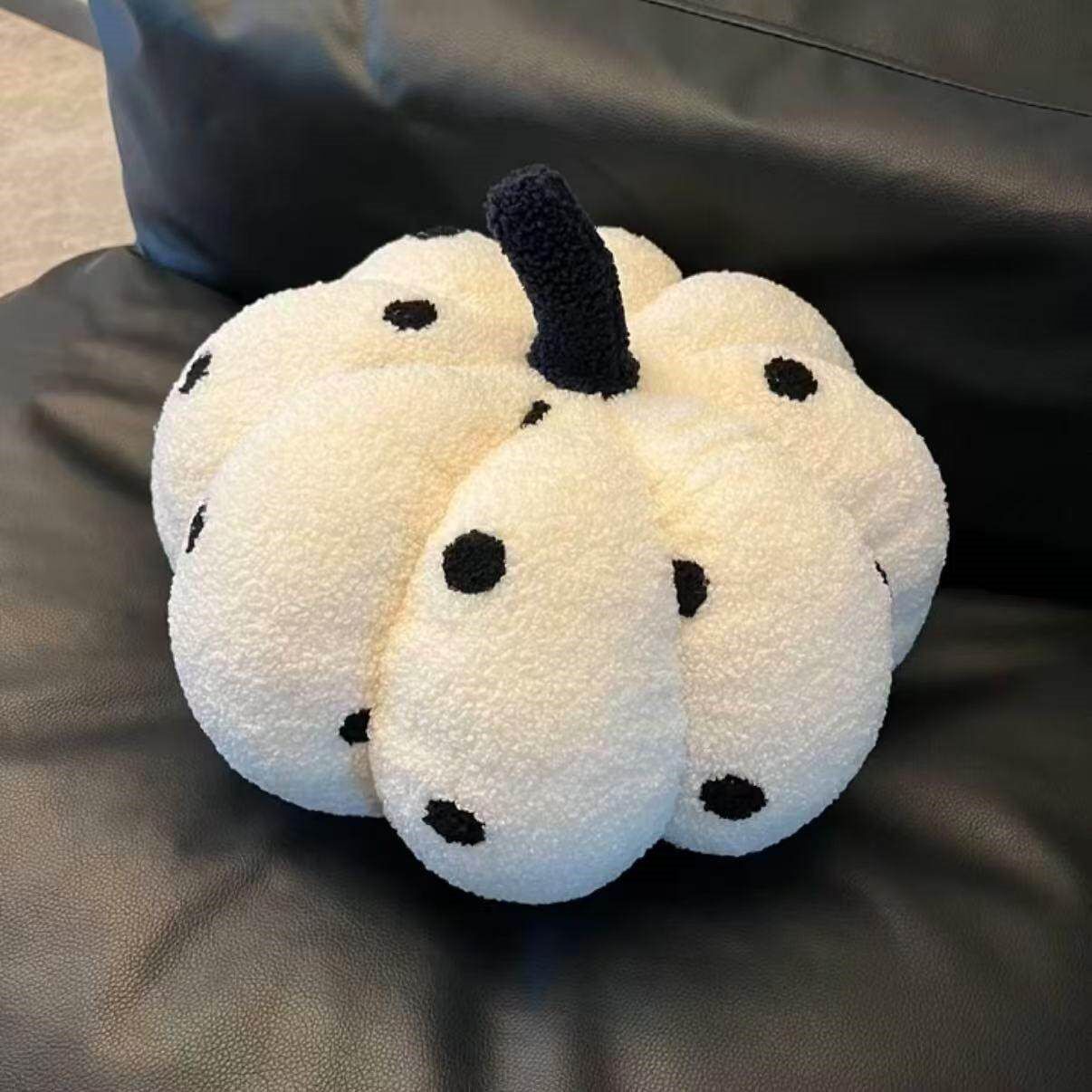 新家的100个快递 南瓜抱枕可爱波点复古居家客厅沙发靠枕毛绒枕头