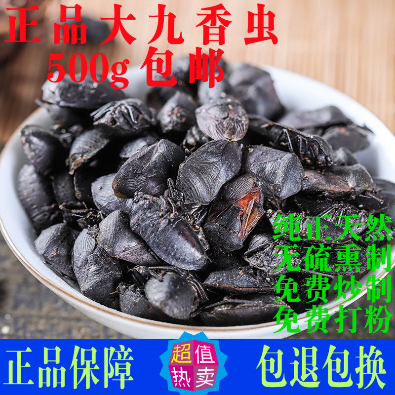 大九香虫中药材正品天然100g包邮药用食用打屁虫黑兜虫蜣螂虫屁巴