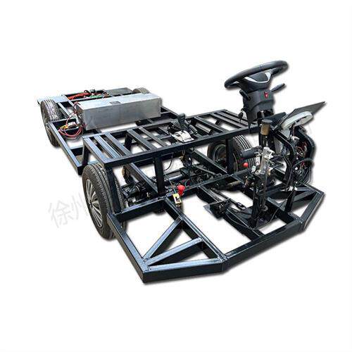 电动智能线控高尔夫花车巡游载人线控底载重底盘