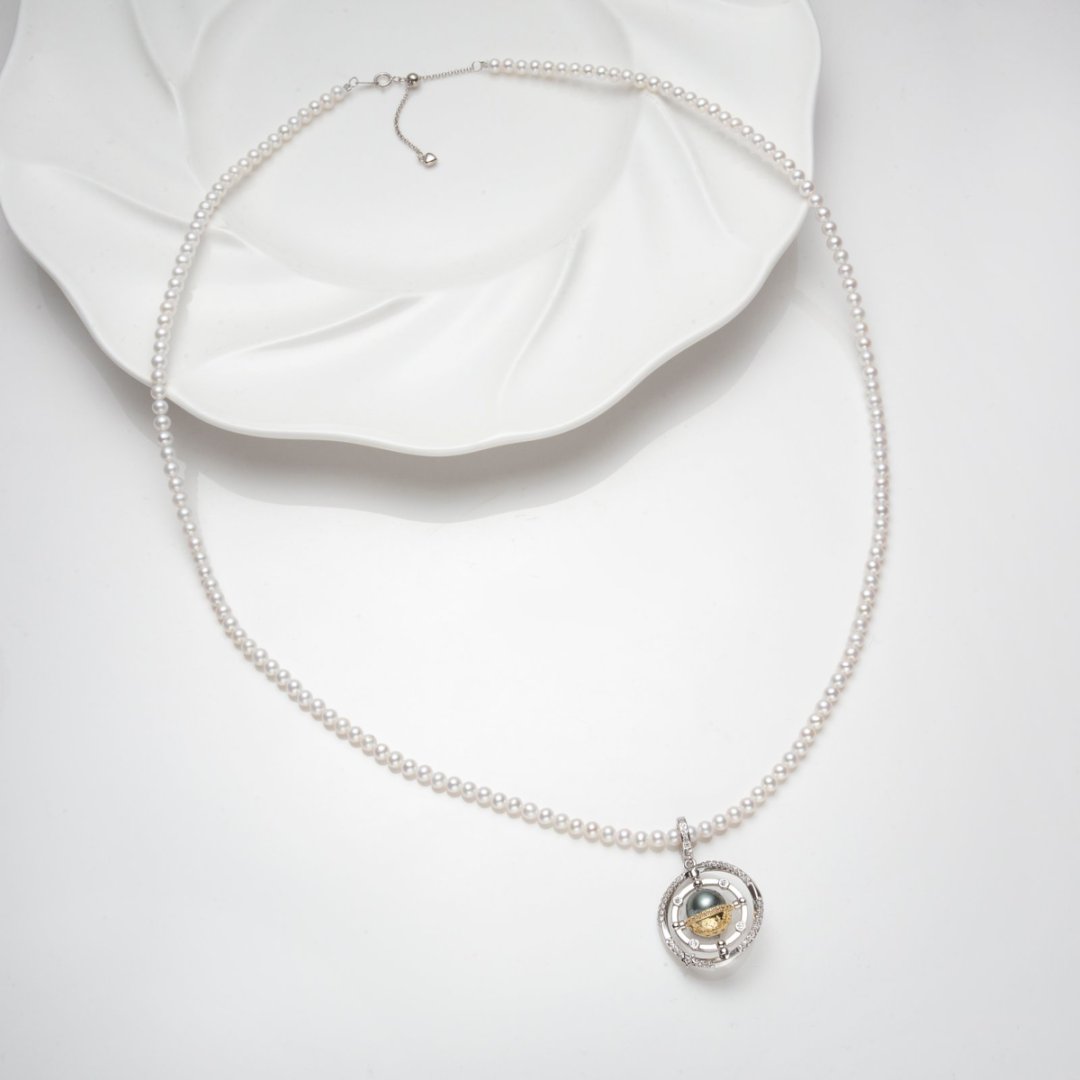 【小小高奢】A0705星际大溪地小米珠项链XX1201