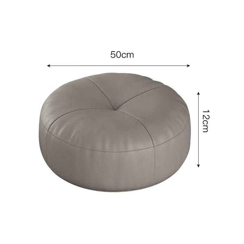 懒人沙发团蒲方形坐垫加厚地上坐垫日式蒲团PU皮圆形LZ013大