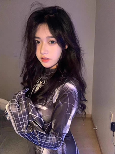 蜘蛛侠紧身衣cos服成人连体上衣女款2024新款网红爆款套装网红