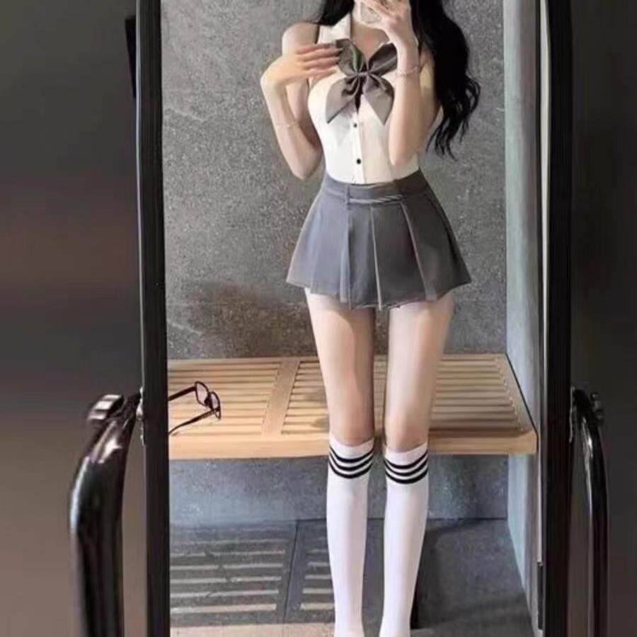 清趣内衣服性感火辣2024新款床上jk制服情取套装纯欲睡衣女款情侣