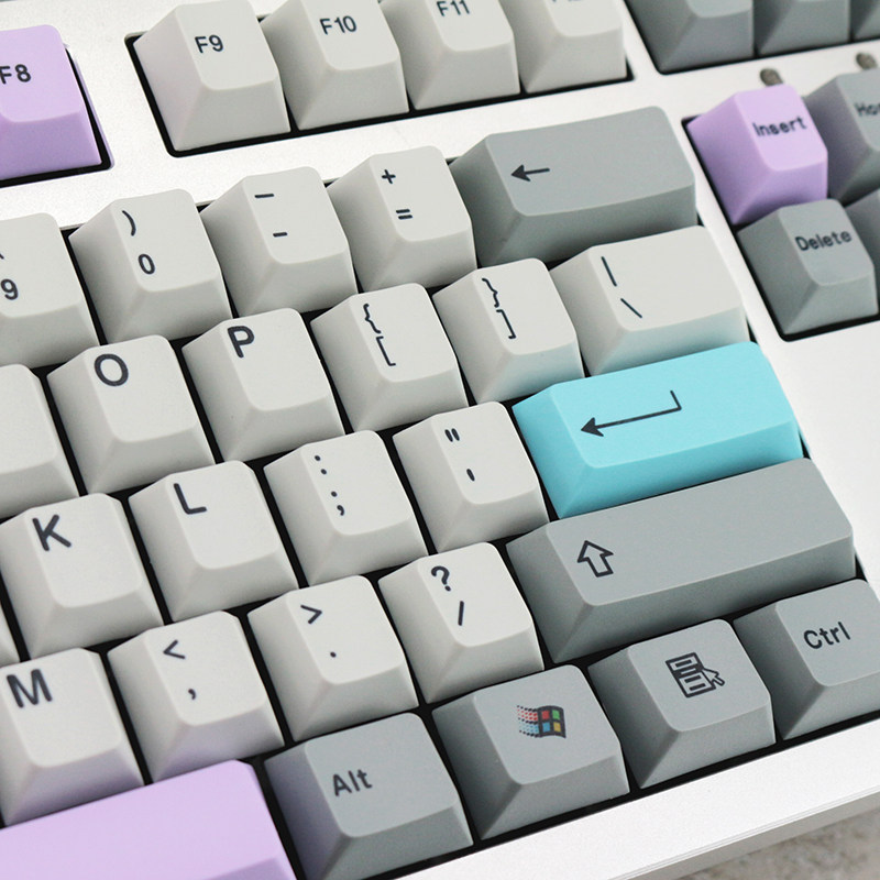 MUTED SILENT ORIGINAL HEIGHT 175 KEY PBT SUBLIMATION MECHANICAL KEYBOARD CUSTOMIZED KEYCAPS FIT FILCO