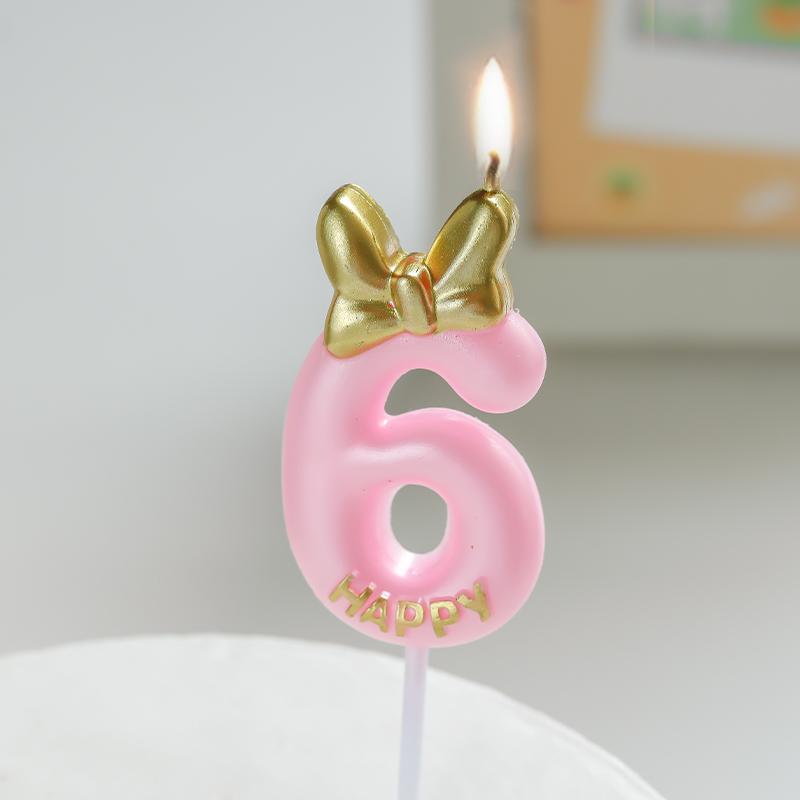 生日蛋糕数字蜡烛年龄