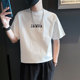 T恤男士 ins潮流男装 网红纯棉体恤夏季 短袖 百搭潮牌痞帅半袖 上衣服