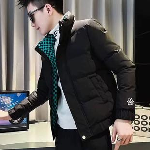 爆款 休闲潮流棉衣2024新款 高端网红棉服痞帅外套 羽绒服男装 秋冬款
