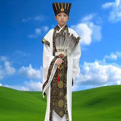 幼儿古装汉服男童诸葛亮