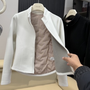 LU家订单！轻薄鹅绒保暖立领修身百搭双拉链内搭小蛮腰羽绒服外套