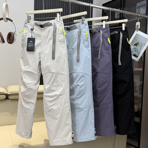 棵米ai蕉家！户外山系加绒加厚保暖防风防水徒步登山冲锋裤滑雪裤