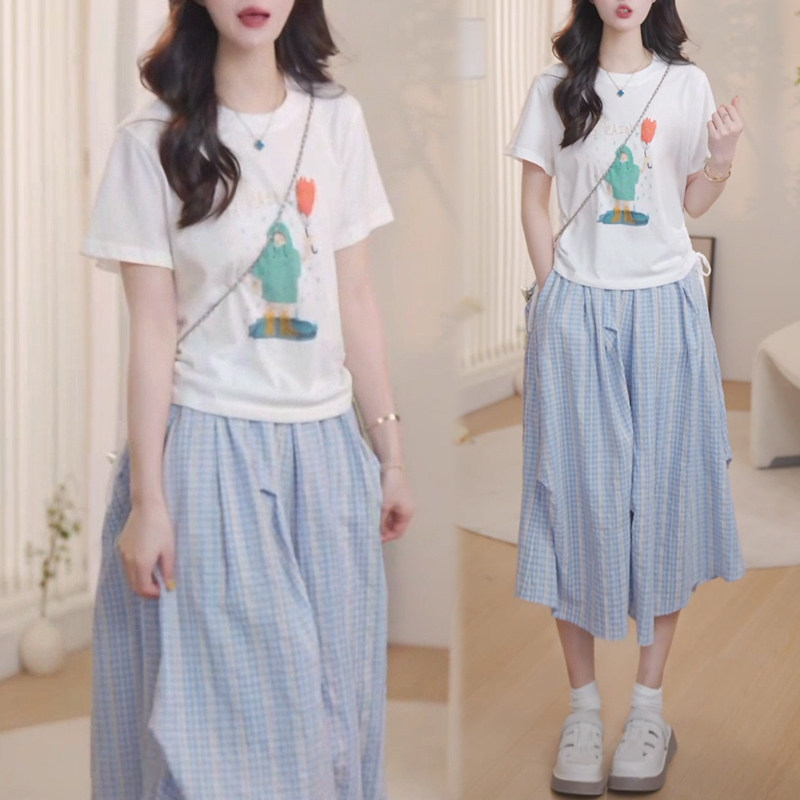 小清新少女套装女2026夏