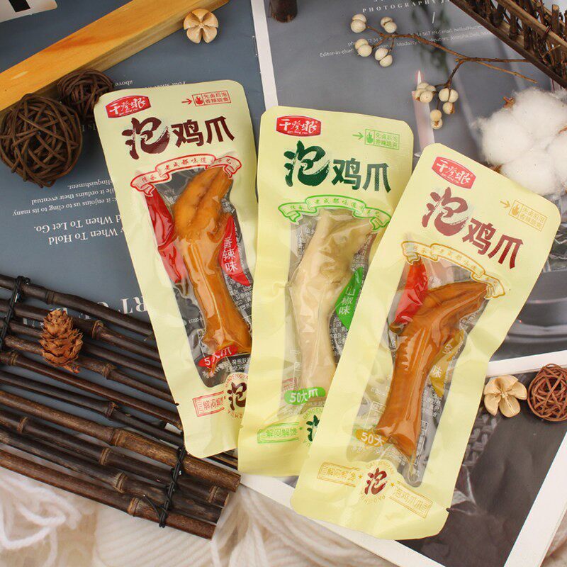 干瞪眼卤味泡鸡爪解馋不腻袋装