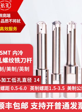 RL深孔螺纹铣刀杆数控加工中心合金单齿STM铣牙刀内U型螺纹刀盘