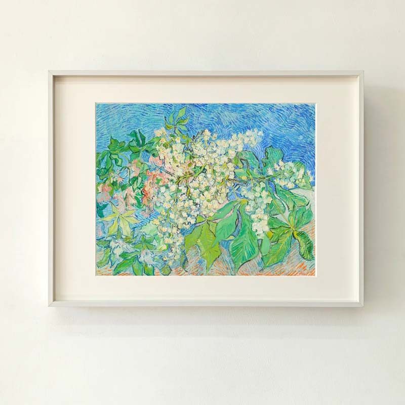 梵高现代简约客厅装饰画小众抽象艺术餐厅壁画高级感电表箱小挂画