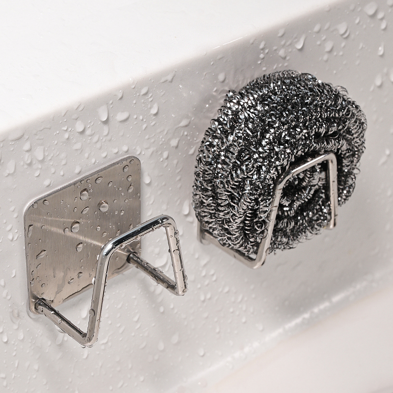 加厚304不锈钢海绵沥水架