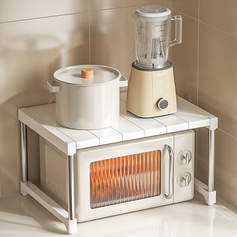 厨房微波炉置物架台面电饭煲调味料收纳架多功能水槽下橱柜分层架,厨房/烹饪用具,厨房置物架/置物柜/角架,淘宝优惠券,粉丝福利购,淘宝优惠卷