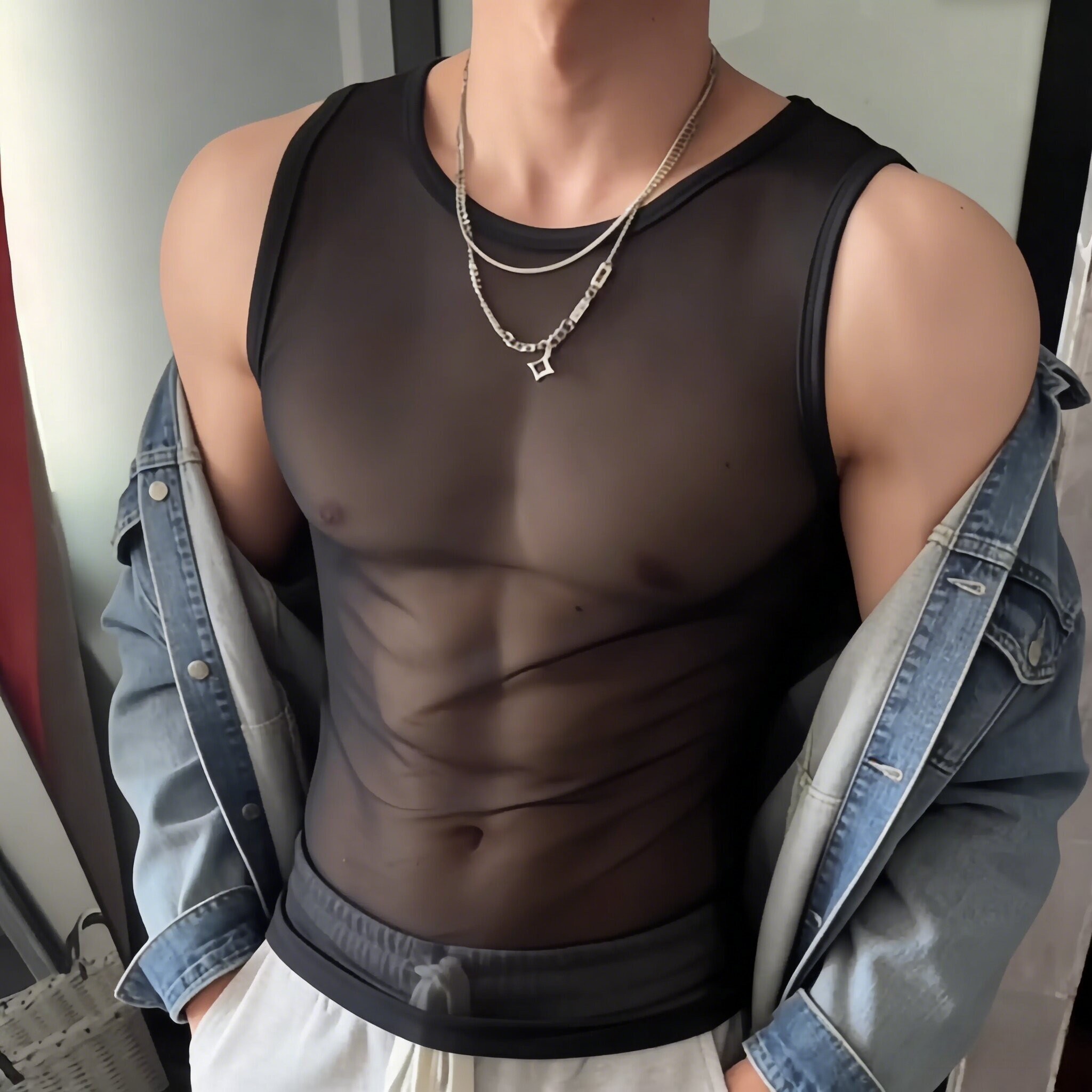 穿上这件背心,还会怕运动闷热?