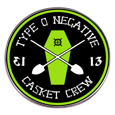 Type O Negative O型阴性胸针美国哥特摇滚乐队别针金属合金徽章