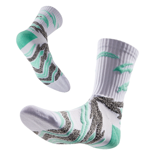 维动实战篮球袜子专业毛巾底精英运动袜男女生蓝球训练中长筒高帮