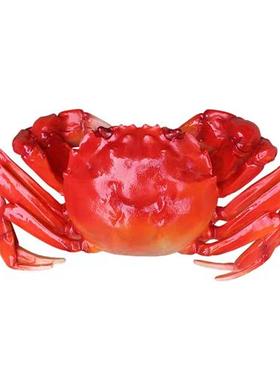 发光仿真大闸蟹模型酒店餐厅店门头招牌装饰玻璃钢大号螃蟹壳灯箱