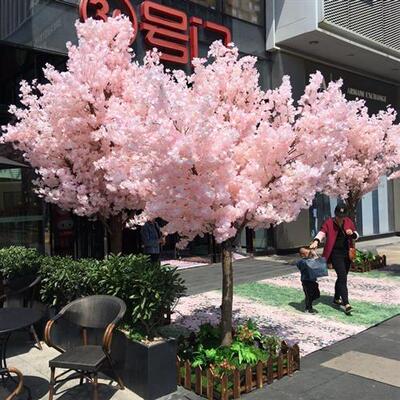 婚庆道具仿真桃花树仿真许愿树仿真大树植物仿真樱花树