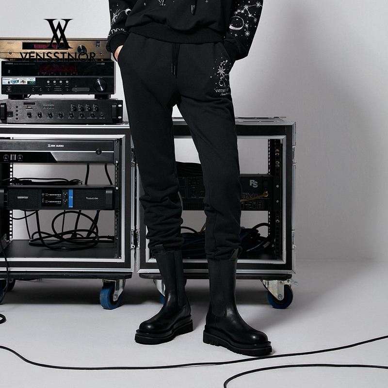 VENSSTNOR维斯提诺 21秋轻奢潮牌经典通勤百搭女士休闲裤长裤秋冬