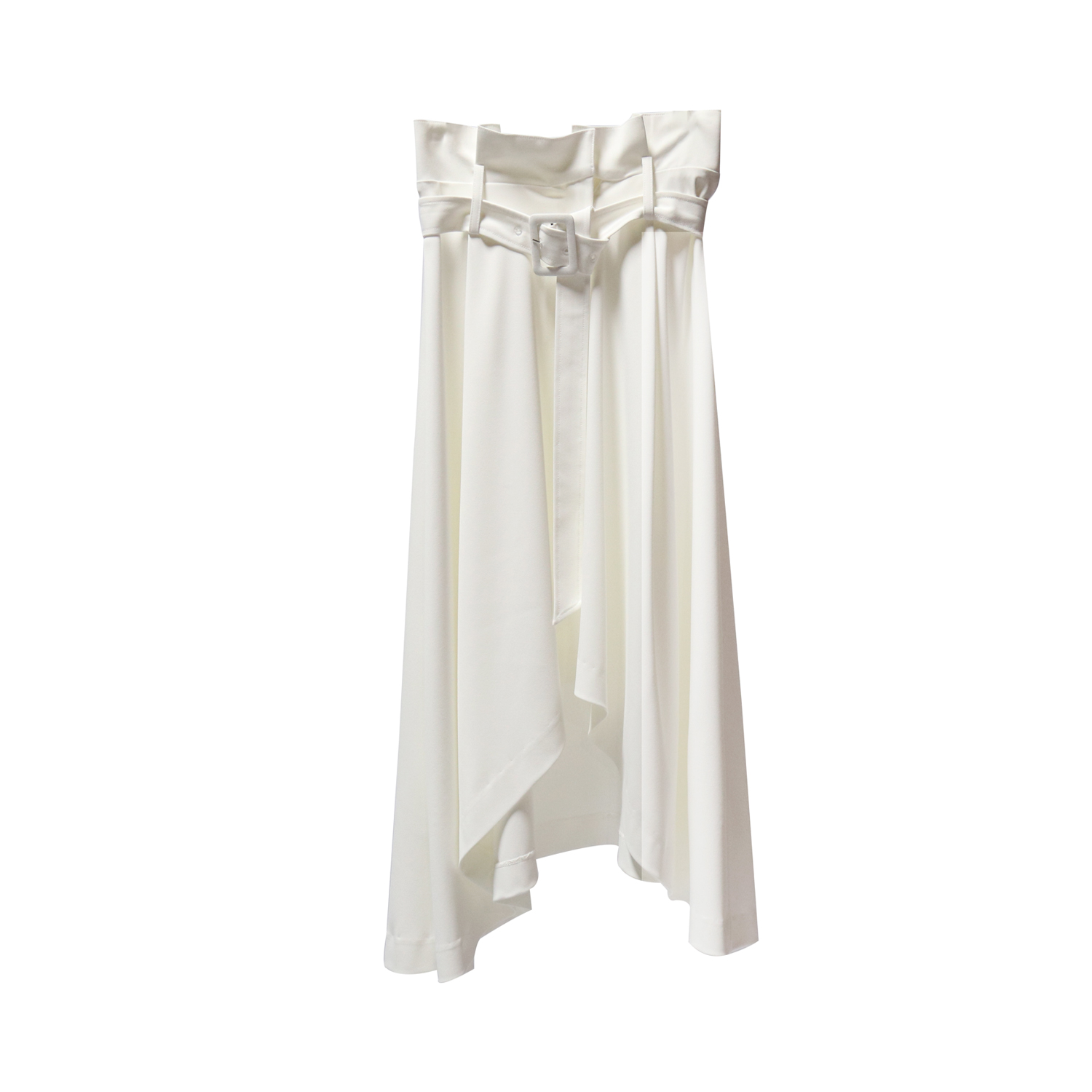 潮牌轻奢纯色女士半身裙