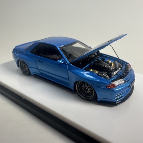 1:64日产GARAGE ACTIBE R32合金汽车模型 精品收藏