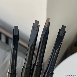 拿捏野生C眉!眉笔女砍眉刀免削根根分明持久防水不脱色带毛刷双头