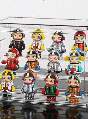 盲盒收纳展示架手办娃娃立牌展示盒亚克力透明架子摆件玩具展示柜