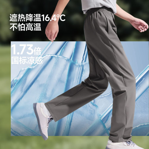 男士超凉感阔腿防晒裤AL0