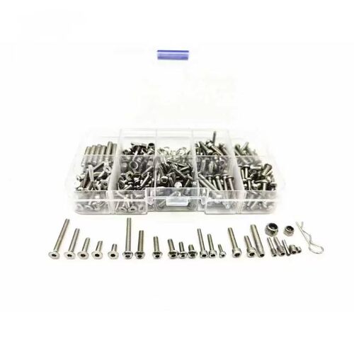 axial 90046/47 SCX10常用螺丝包不锈钢螺丝升级包SCX10系列通用