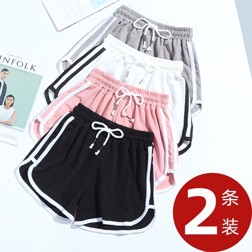 Спортивные шорты, быстросохнущие прохладные штаны для спортзала, для бега, оверсайз, высокая талия, большой размер