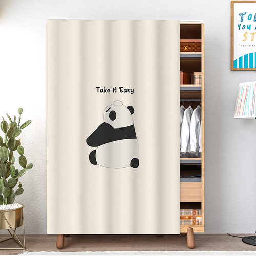 送赠品丨柜子遮挡帘免打孔