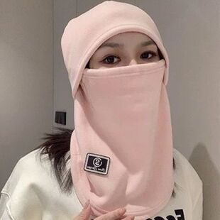 晚上睡觉头部保暖睡帽男睡眠冬季戴带的帽子包头冒女防风室内老人