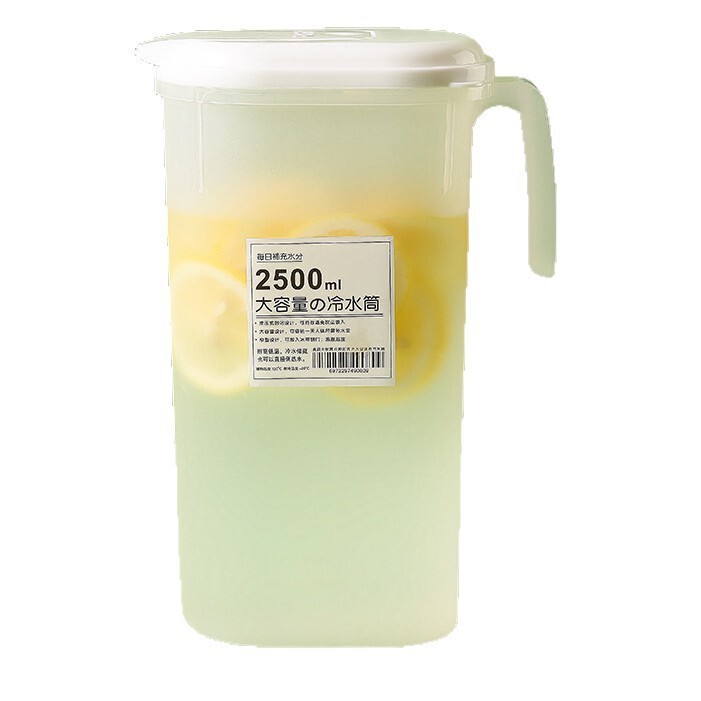 冷水壶家用食品级pp耐高温防爆水壶大容量大号冰箱热凉水壶泡茶壶