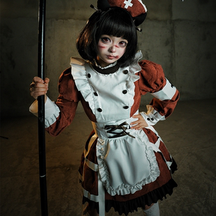 【现货秒发clearstone】 恶魔护士女仆裙哥特风cosplay洛丽塔正版