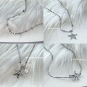 IVONA y2k辣妹叠戴锁骨链项链 项链都在这里 星星合集 好看