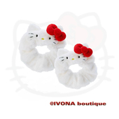 秋冬搭配 IVONA Kitty发圈 毛绒少女心百搭头绳发饰大肠发圈