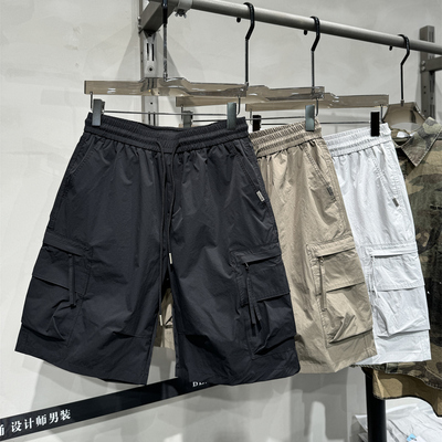 M先生轻奢潮牌速干工装五分裤