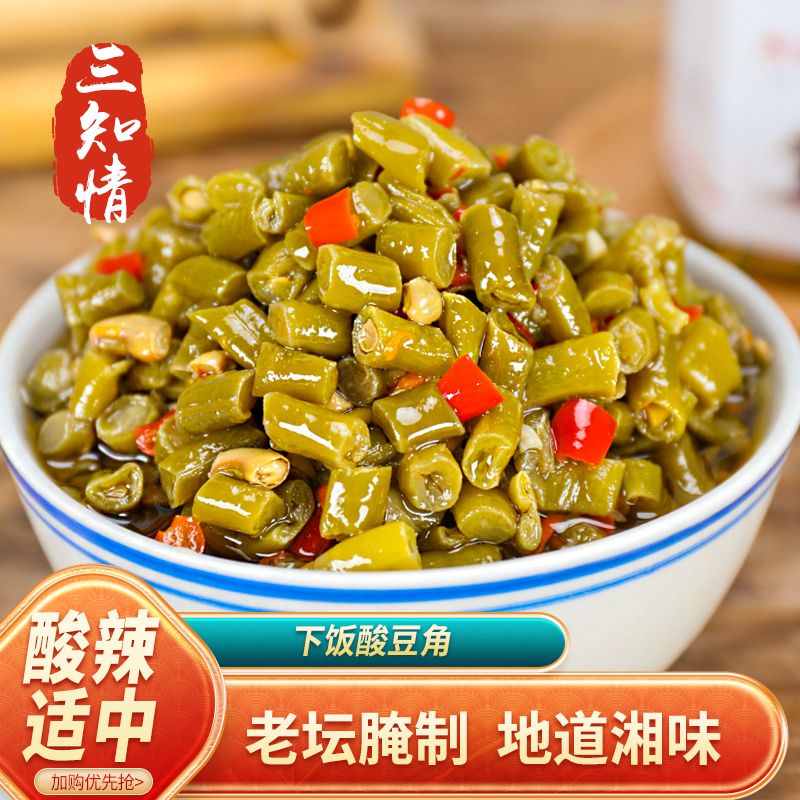 湖南开味酸豆角香辣小菜
