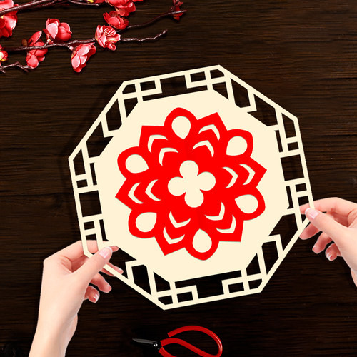 剪纸专用装裱框艺术作品