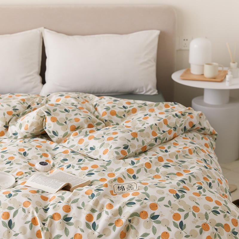 定做订制全棉纯棉水洗棉被套被罩被褥套y子150*180*200*215*220cm