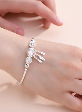 森系少女心捕梦网手镯女简约年轻款手饰品2022年新款潮小众气质款