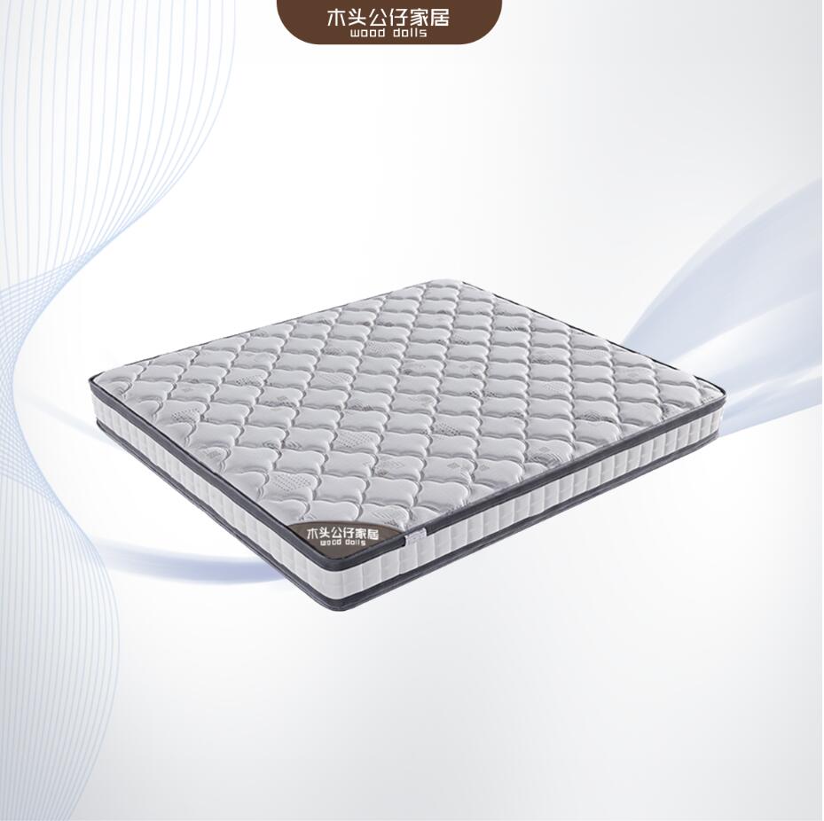 成长系列乳胶全独立袋静音弹簧结构软硬适中压缩卷U包填充定制床