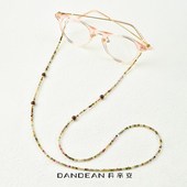 墨镜 一眼心动 近视眼镜女 眼镜防脱落神器 优雅眼睛 碧玺眼镜m链