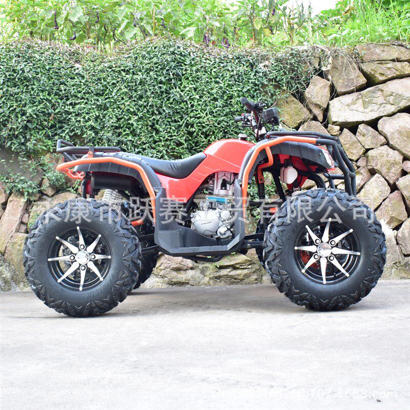 宗申四驱车300CC沙滩车四轮越野摩托车电动双人山地四轮燃油摩托