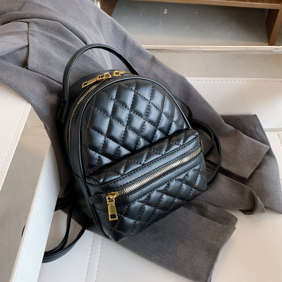 背包女士双肩包2025新款迷你小号包防水休闲百搭皮质旅行超火通勤